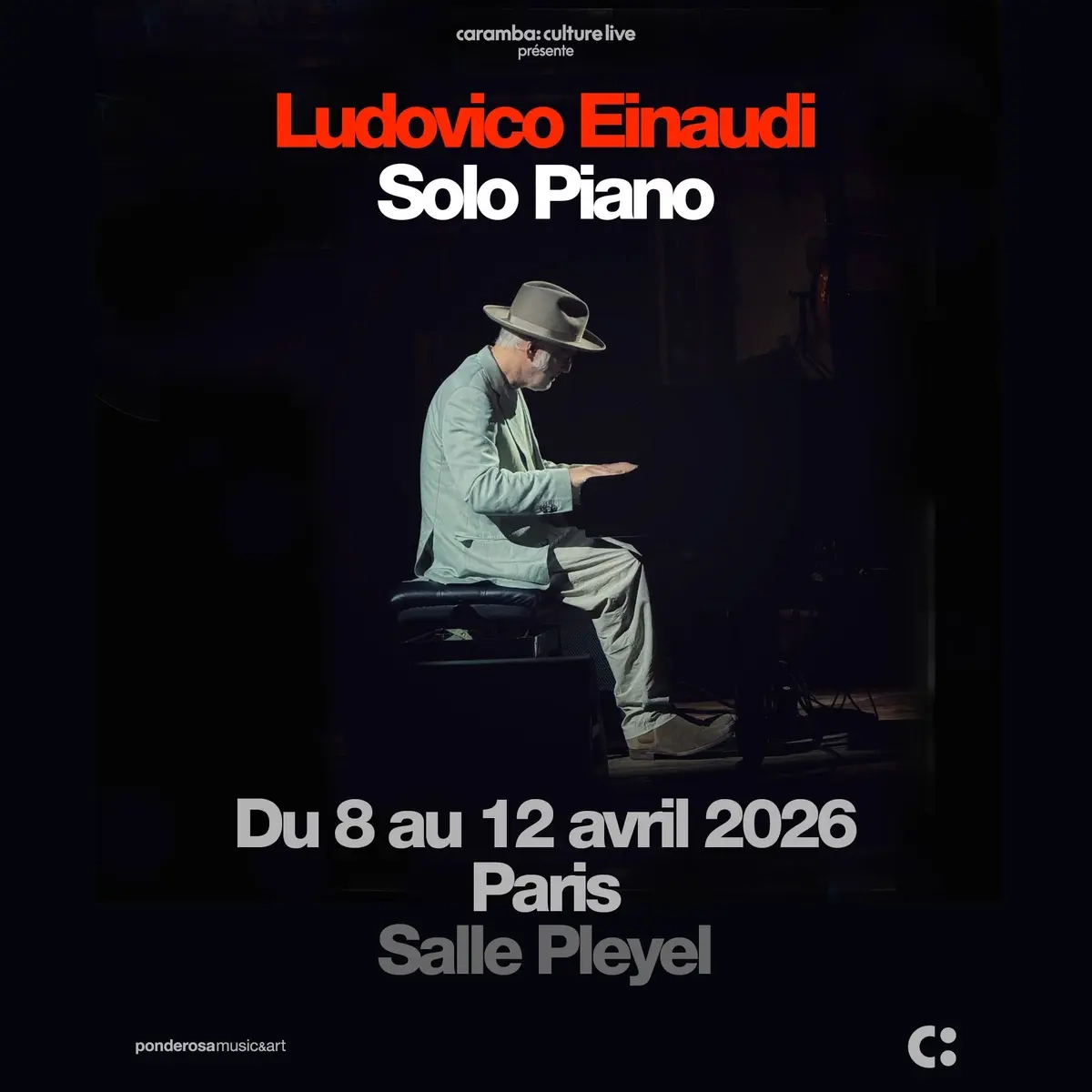 Billets Ludovico Einaudi  - Solo Piano (Salle Pleyel - Paris)